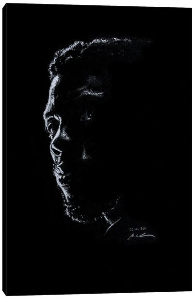 Chadwick Boseman Canvas Art Print - Marc Lehmann