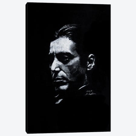 Al Pacino Canvas Print #MHZ15} by Marc Lehmann Art Print