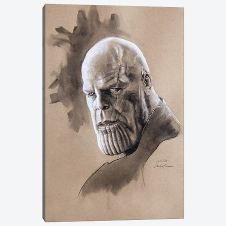 Thanos Canvas Print #MHZ17} by Marc Lehmann Canvas Art Print
