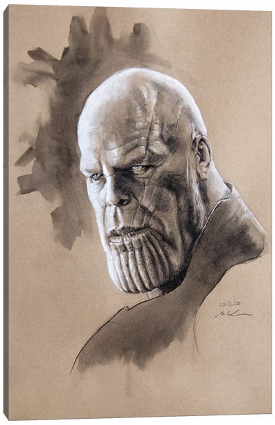 Thanos Canvas Art Print - Thanos