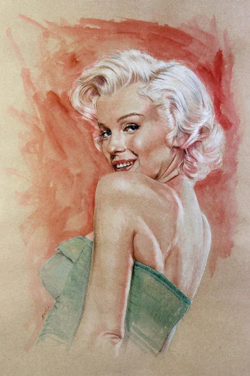 Marilyn Monroe by Marc Lehmann wall art