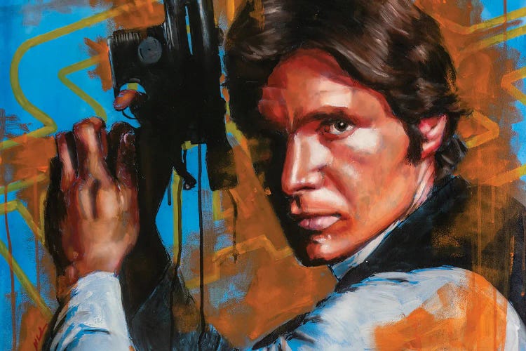 Han Solo by Marc Lehmann wall art