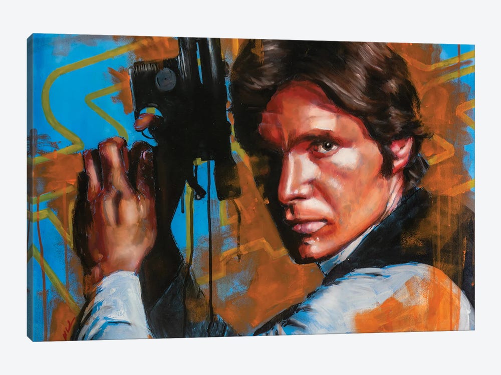 Han Solo by Marc Lehmann 1-piece Art Print
