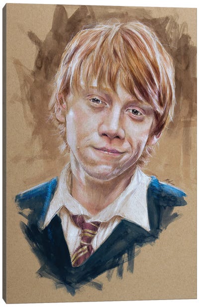 Rupert Grint Canvas Art Print - Harry Potter (Film Series)