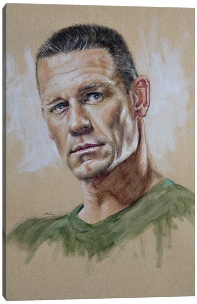 John Cena Canvas Art Print - Marc Lehmann