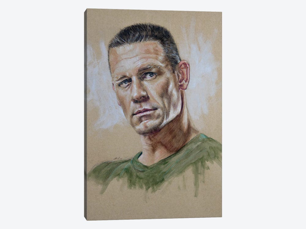 John Cena by Marc Lehmann 1-piece Canvas Print