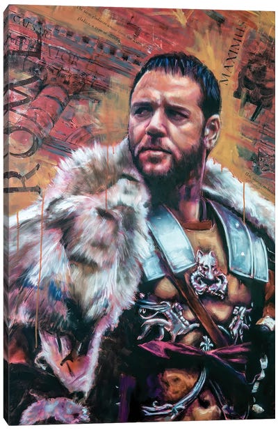 Gladiator Canvas Art Print - Marc Lehmann
