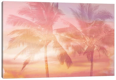 Palm Breeze I Canvas Art Print - Tropics to the Max