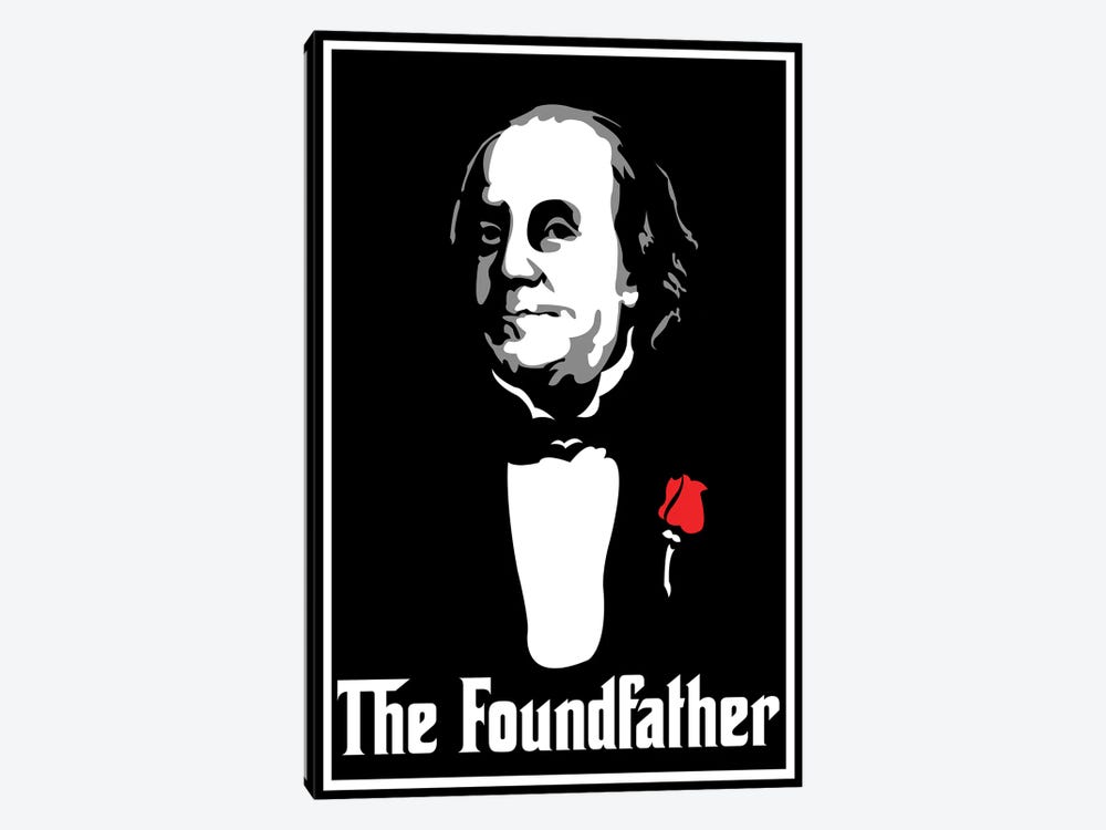 The Foundfather by Cristian Mielu 1-piece Canvas Artwork