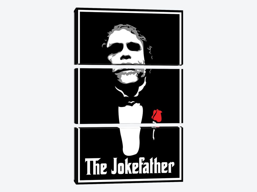 The Jokefather by Cristian Mielu 3-piece Art Print