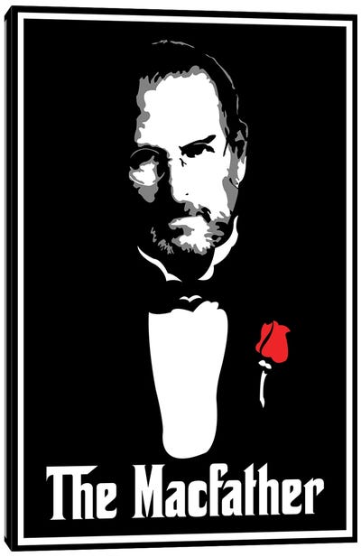 The Macfather Canvas Art Print - The Godfather