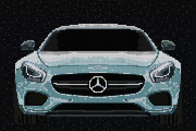 AMG GT by Cristian Mielu canvas print