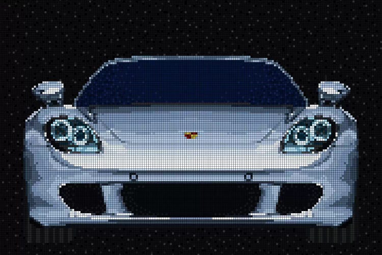 Carrera GT by Cristian Mielu wall art