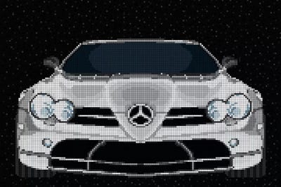 SLR by Cristian Mielu framed canvas print