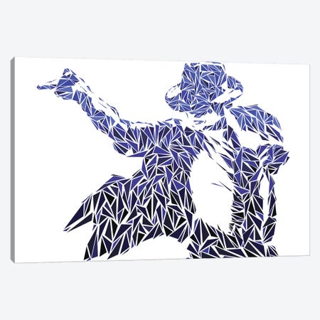 Mj - Iconic Moves Canvas Print #MIE129} by Cristian Mielu Art Print