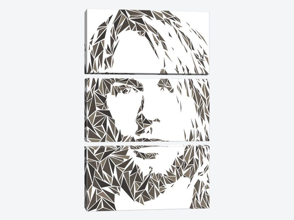 Cobain by Cristian Mielu 3-piece Canvas Print
