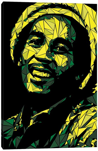 Marley Canvas Art Print - Reggae