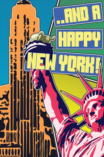 Empire State Building: And A Happy New York by Cristian Mielu