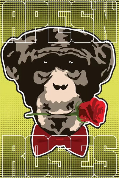 Cristian Mielu: Apes 'N' Roses I by Cristian Mielu