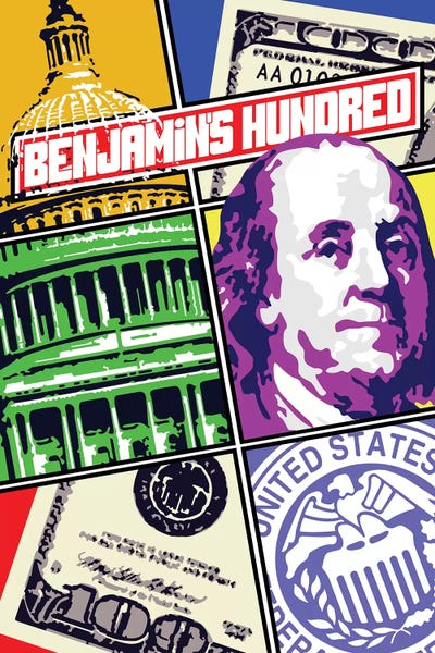 Washington, D.C.: Benjamins Hundred by Cristian Mielu