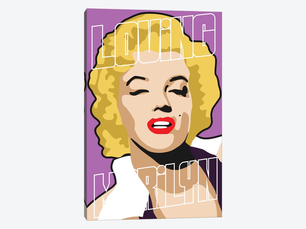 Loving Marilyn I by Cristian Mielu 1-piece Canvas Print