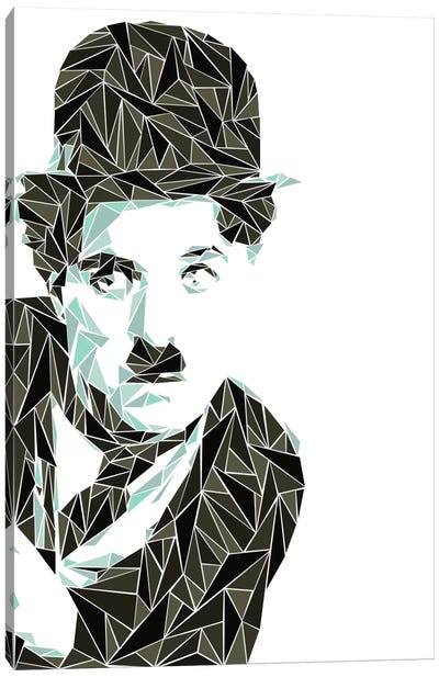Charlie Chaplin I Canvas Art Print