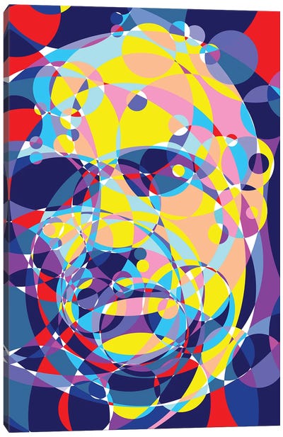 Godfather United Circles Canvas Art Print - Marlon Brando
