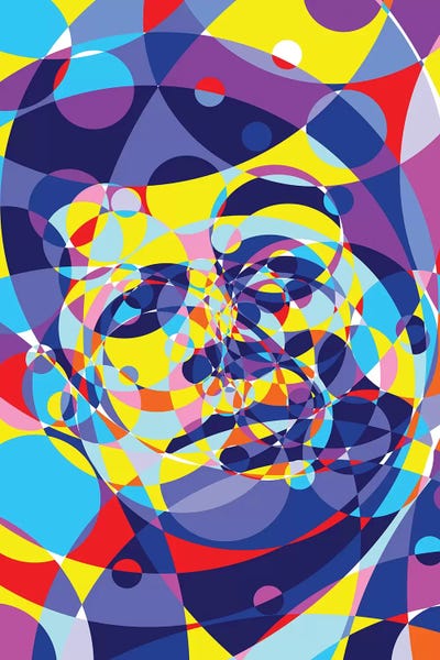 John F. Kennedy: Jfk United Circles by Cristian Mielu