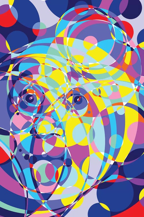 Albert United Circles by Cristian Mielu wall art