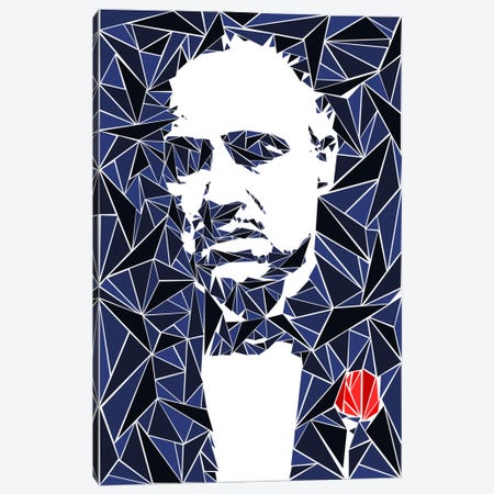 Don Vito Corleone I Canvas Print #MIE19} by Cristian Mielu Canvas Art