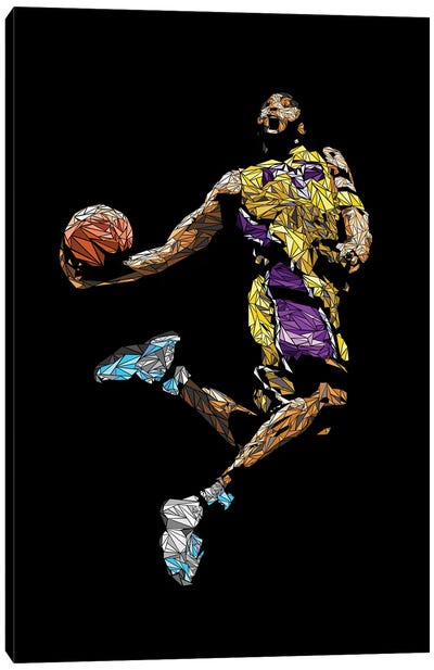 Kobe Canvas Art Print - Sports Lover