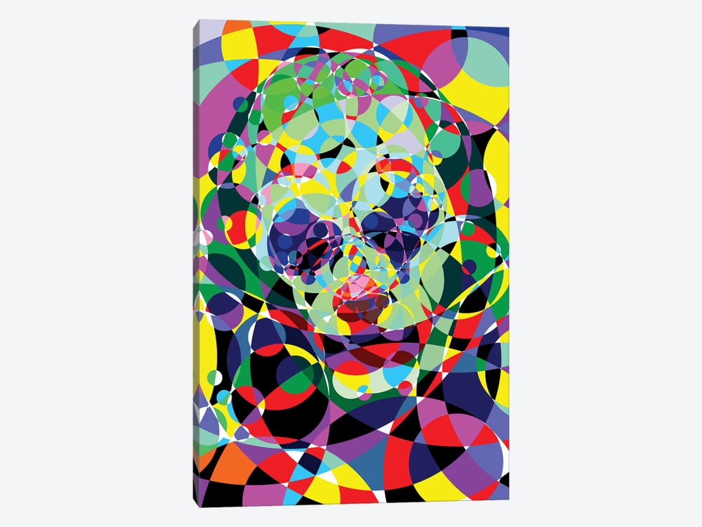 Joker - Negative Thoughts by Cristian Mielu 1-piece Canvas Print