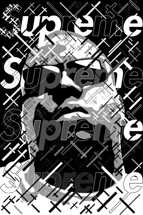 Big Supreme Black&White