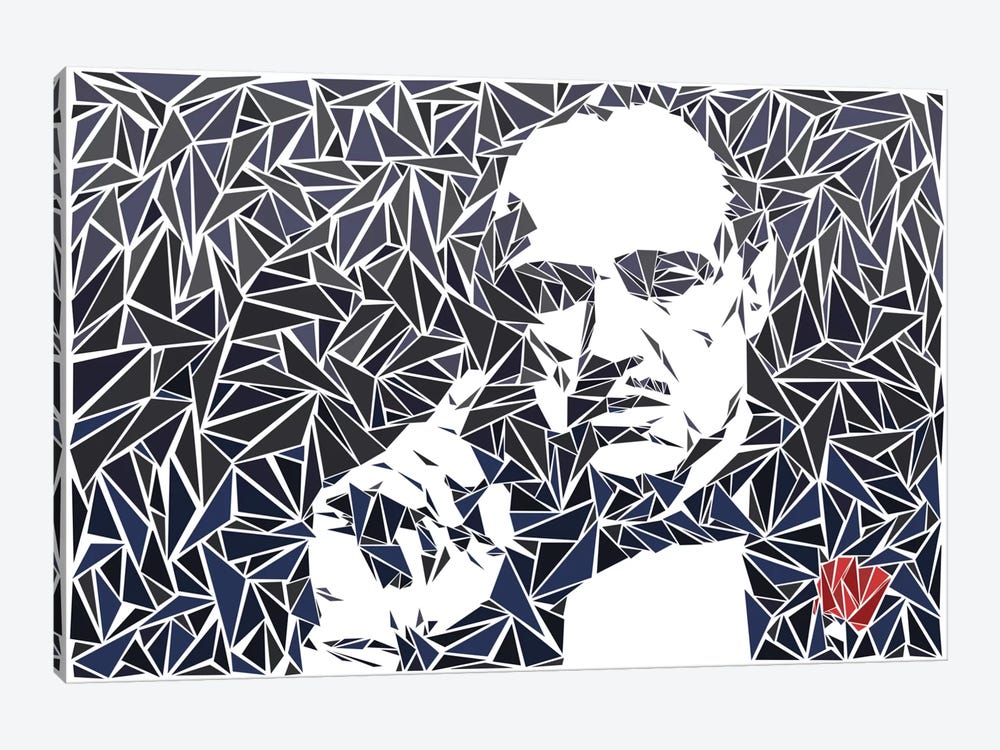 Don Vito Corleone II by Cristian Mielu 1-piece Canvas Wall Art