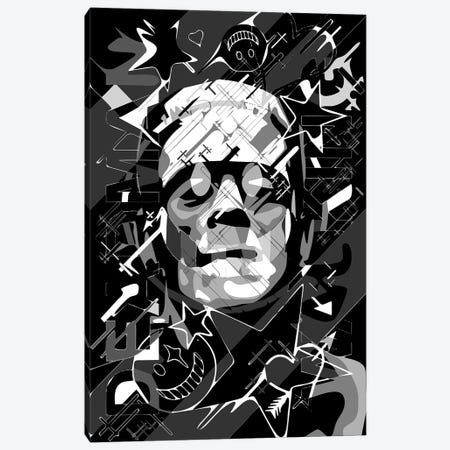 Frankenstein Deadman Walking Canvas Print #MIE218} by Cristian Mielu Canvas Print