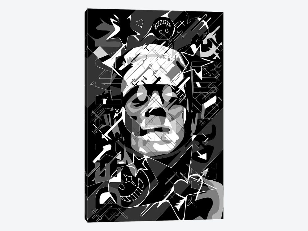 Frankenstein Deadman Walking by Cristian Mielu 1-piece Canvas Art Print