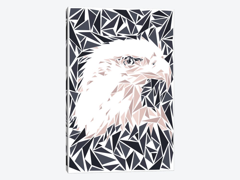 Eagle by Cristian Mielu 1-piece Canvas Art Print