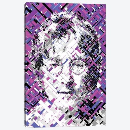 Lennon - All The People Canvas Print #MIE223} by Cristian Mielu Canvas Wall Art