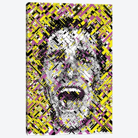 Psycho Screaming Canvas Print #MIE225} by Cristian Mielu Canvas Print