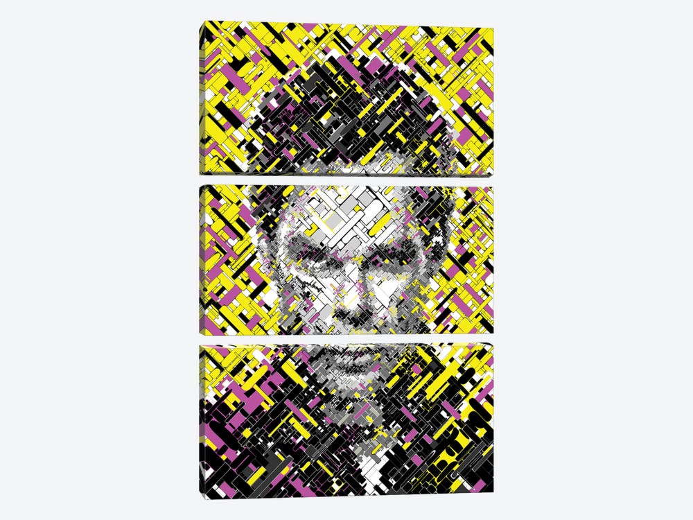 Dexter - Blured Lines by Cristian Mielu 3-piece Art Print