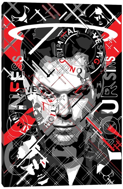 Dexter - Confess Your Sins Canvas Art Print - Cristian Mielu
