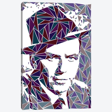 Frank Sinatra Canvas Print #MIE25} by Cristian Mielu Canvas Artwork