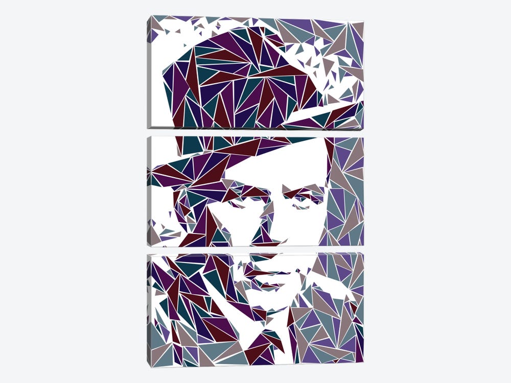 Frank Sinatra by Cristian Mielu 3-piece Art Print