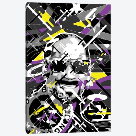 SnoopDogg Canvas Print #MIE264} by Cristian Mielu Canvas Print