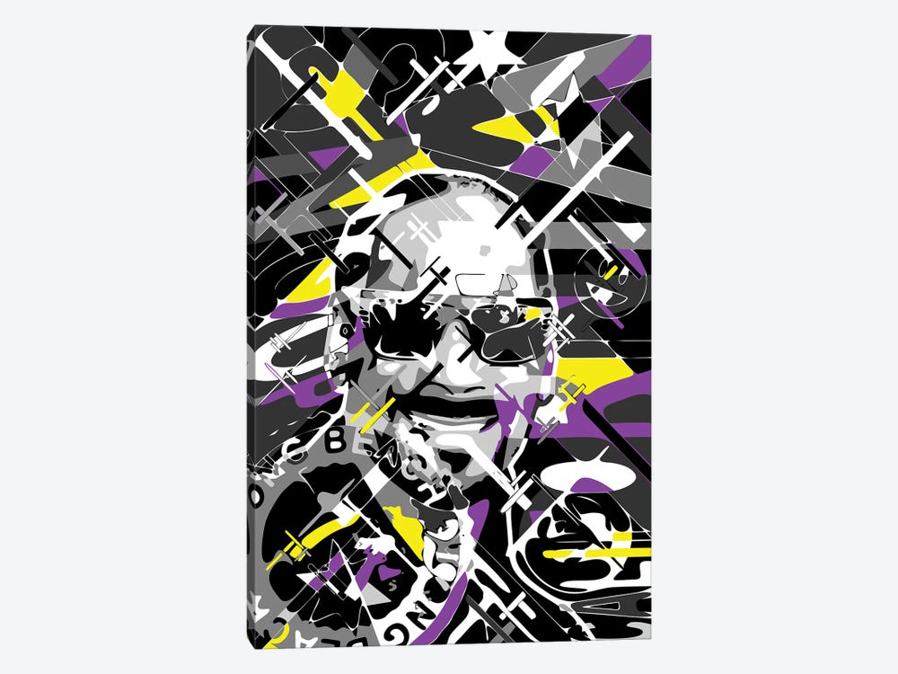 SnoopDogg by Cristian Mielu 1-piece Canvas Wall Art