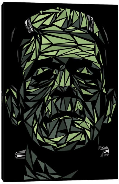 Frankenstein Canvas Art Print - Cristian Mielu