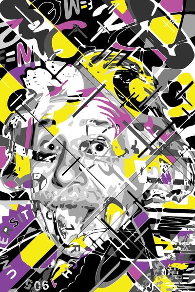 Science: Albert Einstein by Cristian Mielu