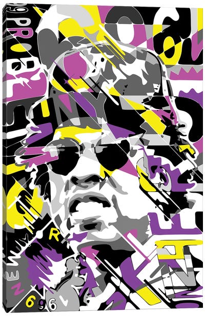 Jay-Z Canvas Art Print - Music Lover
