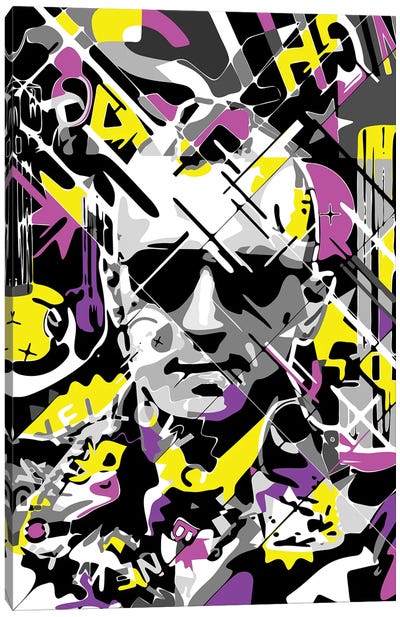 Taxi Driver - Yellow Cab Canvas Art Print - Limited Edition Art