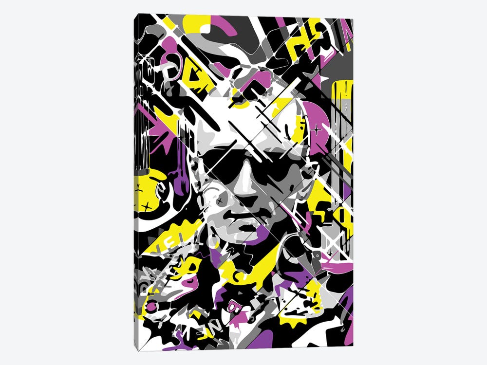Taxi Driver - Yellow Cab by Cristian Mielu 1-piece Canvas Art Print